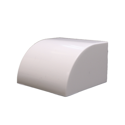 Imagen de Tapa Final en Color Blanco de PVC Auto Extinguible, Para Canaleta TMK-4577 (5560-02001)