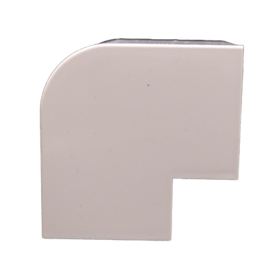 Imagen de Esquinero Exterior Color Blanco de PVC Auto Axtinguible, Para Canaleta TMK-4577 (5510-02001)