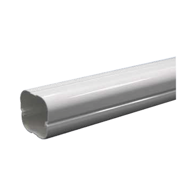 Imagen de Kit de Canaletas Para la Organización de Tuberías y Cables Eléctricos en Instalaciones de Aire Acondicionado, Uso en Interiores y Exteriores, PVC Rígido, Ideal Para Minisplit, Contenido de Kit (11 Piezas), (3000-00000)