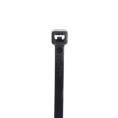 Imagen de Cincho de Nylon 6.6 StrongHold™, 188mm largo x 4.8mm ancho, Color Negro, Exterior Resistente a Rayos UV, Paquete de 1000pz