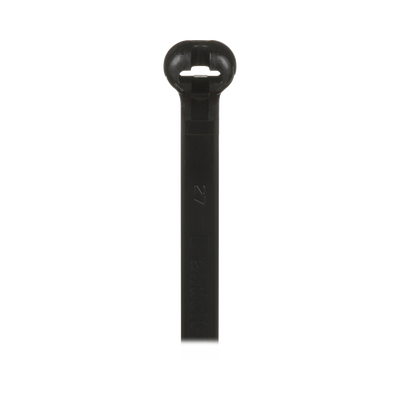 Imagen de Cincho Dome-Top Nylon 6.6, 378mm largo x 7mm ancho, Color Negro. Paquete de 250 piezas