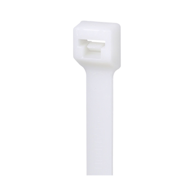 Imagen de Cincho de Bloqueo de Nylon 6.6, Color Natural, 142 mm largo x 2.5mm ancho, sección transversal en miniatura, 1000 piezas
