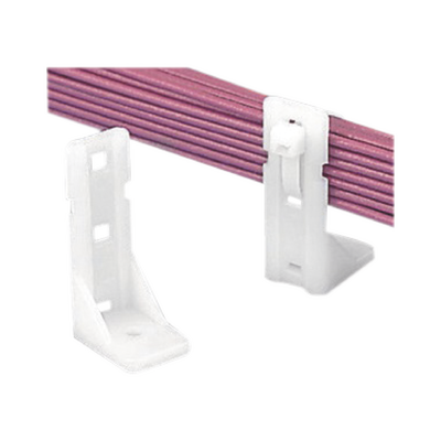 Imagen de Sujetador-Separador Pan-Post de Nylon 6.6, Para Fijación de Mazos de Cables con Cinchos, Uso Interior, Color Natural, 1 Pieza