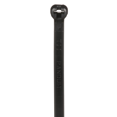 Imagen de Cincho de Nylon 6.6 Dome-Top®, Con Lengüeta de Bloqueo de Acero Inoxidable, 203 mm largo x 4.7mm ancho, Color Negro, Exterior Resistente a Rayos UV, Paquete de 1000pz