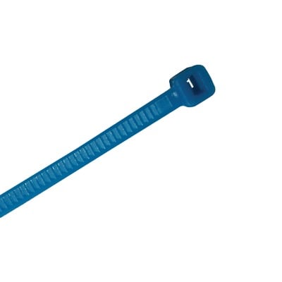 Imagen de Cincho de nylon color azul 4.8 x 300mm (100pzs) (4200-04005)