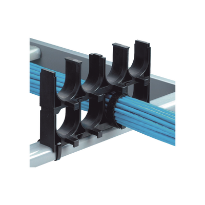 Imagen de Espaciador de Cables de Nylon 6.6, Con 1 Espacio de 1.25 in (31.8 mm) de Diámetro, Color Negro, 1 Pieza