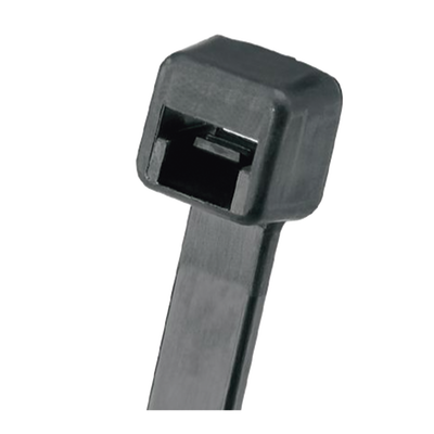 Imagen de Cincho de Nylon 6.6, de 203mm largo x 3.6mm ancho, Color Negro. Paquete de 1000 Piezas