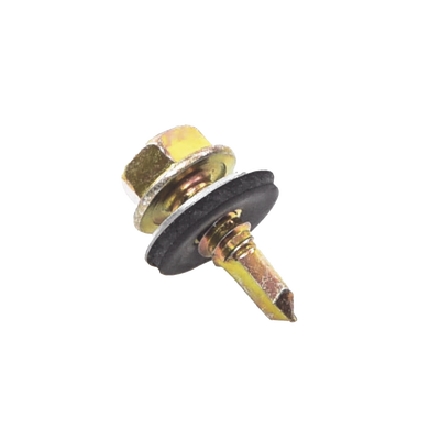 Imagen de Tornillo Punta Broca Sello Montado 6.4 X 25 mm (1/4" X 1") Caj. C/100pz.