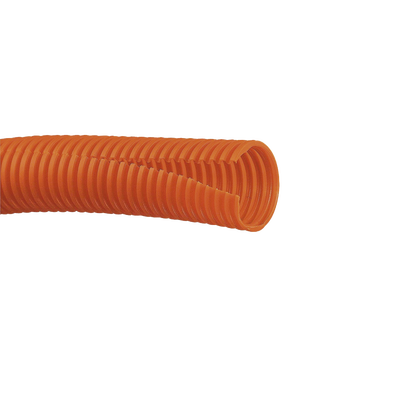 Imagen de Tubo Corrugado Abierto para Protección de Cables, .50 (12.7 mm) de Diámetro, 30.5 m de Largo, Color Naranja