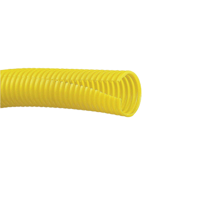 Imagen de Tubo Corrugado Abierto para Protección de Cables, 1.50in (38.1 mm) de Diámetro, 152.4 m de Largo, Color Amarillo