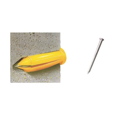 Imagen de Kit de 20 taquetes y 20 clavos 1" para muro falso (1207-03230)