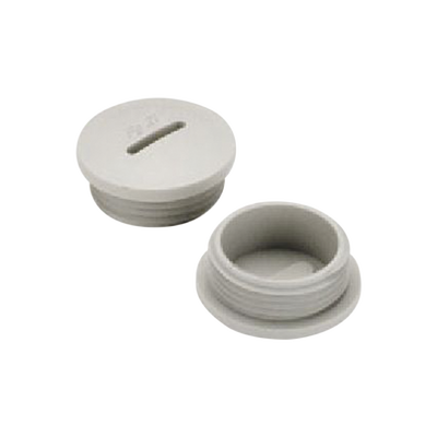 Imagen de Tapón roscado de 3/4" para caja cuadrada a prueba de intemperie.