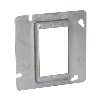 Imagen de Sobretapa Cuadrada Galvanizada  de 4 11-16", realce de 1/2".