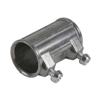Imagen de Cople de 1/2" para Tubo Pared Delgada con Tornillos Opresores.