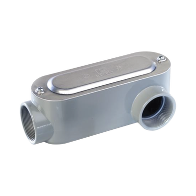 Imagen de Caja Oval Roscada tipo LL de 2" (50.8 mm) / Incluye tapa y tornillos.