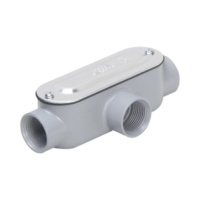 Imagen de Caja Condulet tipo T de 1/2" (12.7 mm) / Con tapa y empaque.