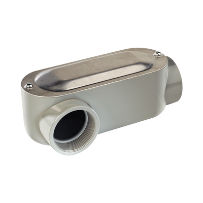 Imagen de Caja Oval Roscada tipo LR de 3/4" (19.05 mm) / Incluye tapa y tornillos.