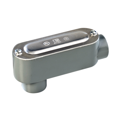Imagen de Caja Condulet tipo LB de 1/2" (12.7 mm) Incluye tapa y tornillos.