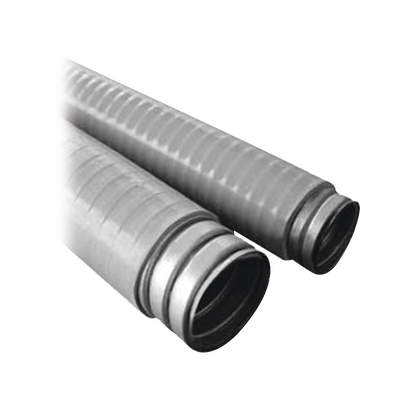 Imagen de Tubo Flexible tipo Liquidtight de 2" (50 mm). Acero + Forro PVC. Rollo de 30 Metros.