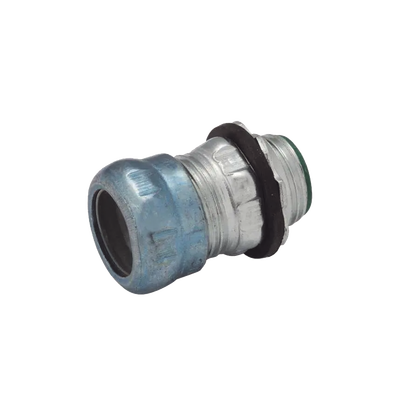 Imagen de Conector de Compresión Impermeable aislado de Acero Galvanizado para Pared Delgada de 3/4" .