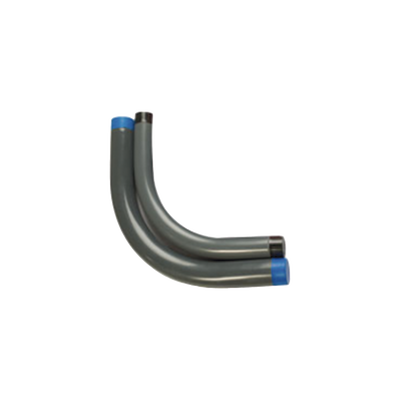 Imagen de Codo Conduit Rígido de Aluminio de 2" (50.8 mm) con Recubrimiento de PVC.