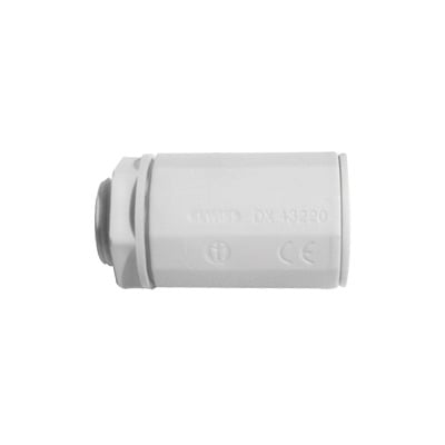 Imagen de Conector de tubería rígida a caja (Racor), PVC Auto-extinguible, de 16 mm