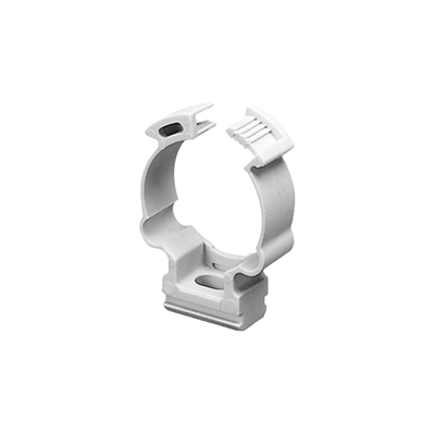 Imagen de Soporte de collar (Abrazadera), PVC Auto-extinguible, cerrado para tubería de 50 mm