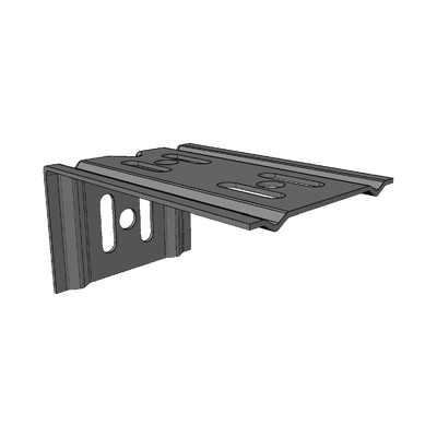 Imagen de Ménsula económica MallaFils, para montaje en pared, para anchos de charola de 100 mm, con acabado electrozinc