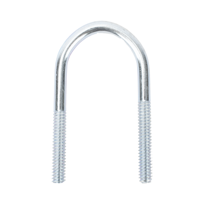 Imagen de Abrazadera tipo U de 1 1/2", con acabado Electro Zinc, no incluye tuercas y arandelas
