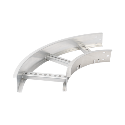 Imagen de Curva Horizontal de Aluminio de 90° Perfil Z / Peralte 3 1/4" / Ancho 9" / Radio 8" / Incluye Tornillería (CHC90EZ314R8X9AK)