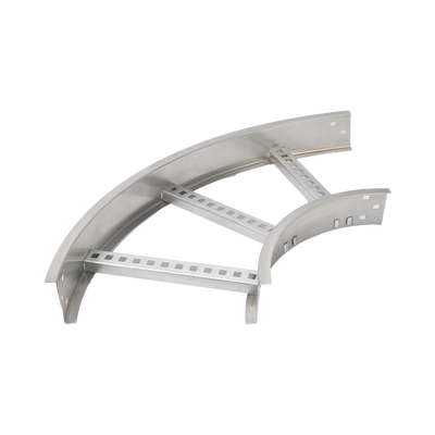 Imagen de Curva Horizontal de Aluminio de 90° Perfil Z / Peralte 3 1/4" / Ancho 12" / Radio 8" / Incluye Tornillería (CHC90EZ314R8X12AK)
