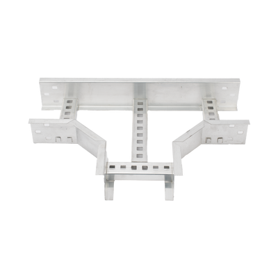 Imagen de Derivación "T" Horizontal de Aluminio Perfil Z / Peralte 3 1/4" / Ancho 6"/ Radio 8" / Incluye Tornillería (CHTHEZ314R8X6AK)