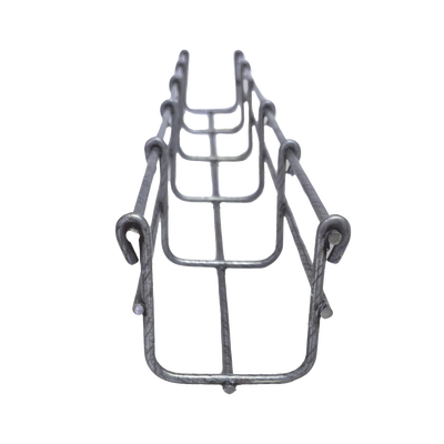 Imagen de Charola Bimetálica Tipo Malla 66/50 mm, Ideal Para Utilizarse al Exterior o Zonas Húmedas, Hasta 53 Cables Cat6, Tramo de 3 Metros