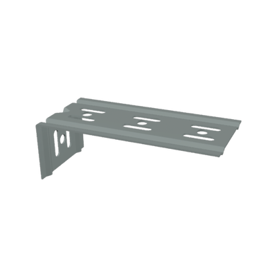 Imagen de Ménsula económica, para montaje en pared, para anchos de charola de 150mm, con acabado Electro Zinc