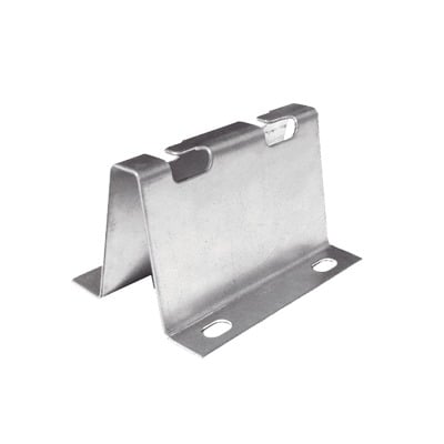 Imagen de Soporte de piso falso directo, ideal para llegada a Rack, con acabado Electro Zinc