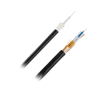 Imagen de Cable de Fibra Óptica de 6 hilos, Multimodo OM4 50/125 Optimizada, Interior/Exterior, Loose Tube 250um, No Conductiva (Dieléctrica), OFNR (Riser), Precio Por Metro