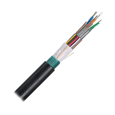 Imagen de Cable de Fibra Óptica 6 hilos, OSP (Planta Externa), Armada, MDPE (Polietileno de Media densidad), Multimodo OM3 50/125 Optimizada, Precio Por Metro