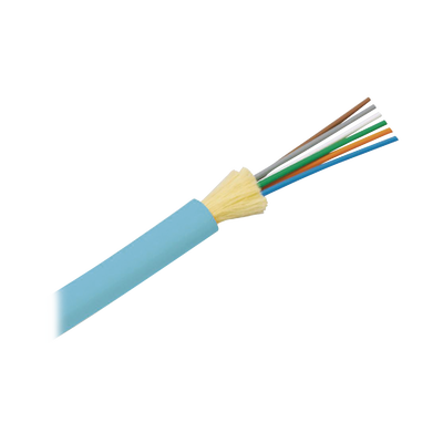 Imagen de Cable de Fibra Óptica de 6 hilos, Multimodo OM4 50/125 Optimizada, Interior, Tight Buffer 900um, No Conductiva (Dieléctrica), OFNR (Riser), Precio Por Metro