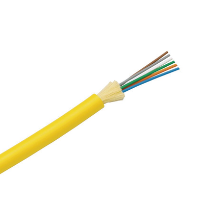 Imagen de Cable de Fibra Óptica de 12 hilos, Monomodo OS2 9/125, Interior, Tight Buffer 900um, No Conductiva (Dieléctrica), OFNR (Riser), Precio Por Metro
