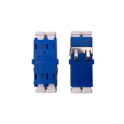 Imagen de Módulo acoplador de fibra óptica duplex LC a LC compatible con fibra Monomodo, para placas LP-FO-D12