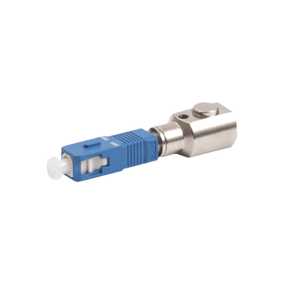 Imagen de Adaptador de Fibra Óptica desnuda para realizar mediciones y pruebas en hilos de fibra sin conector