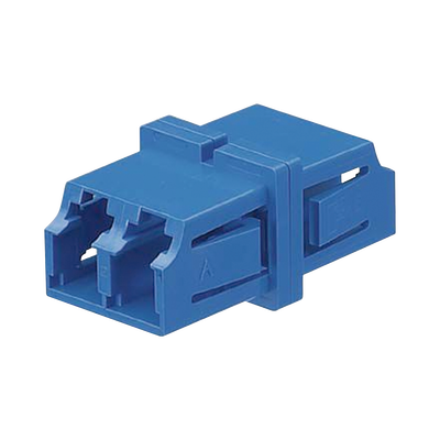 Imagen de Módulo Acoplador LC Duplex, Para Fibra Monomodo, Color Azul