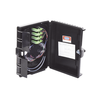 Imagen de Cierre de Empalme para 24 fusiones de fibra óptica, Interior/Exterior, con 16 acopladores SC/APC y splitter 1x16 SC/APC Incluido, IP65