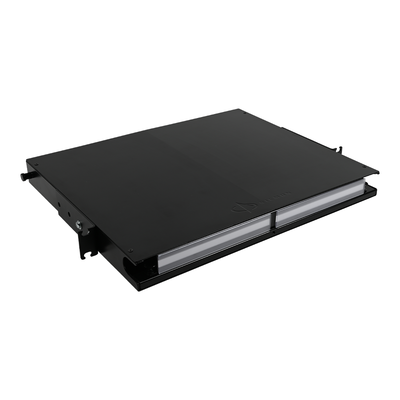 Imagen de Distribuidor de Fibra Óptica de Alta Densidad LigthVerse *Plus* Para Rack de 19in, Acepta 4 Placas Plug and Play, Hasta 96 Fibras, 1 UR