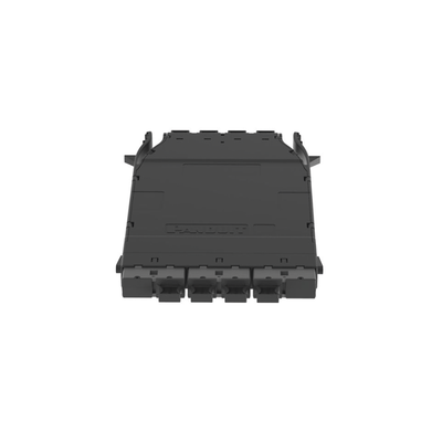 Imagen de Cassette HD Flex™ Para 32 Fibras Multimodo OM4, de 4 MPO(8F) Macho a 4 MPO(8F) Macho, Color Gris