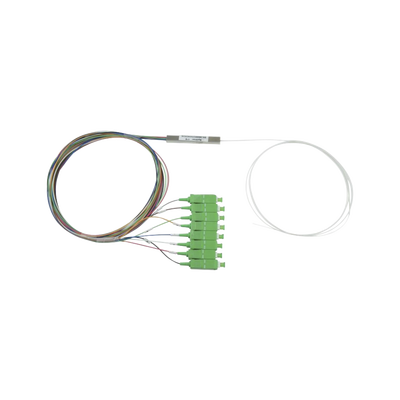 Imagen de Splitter (Divisor Óptico) tipo PLC, de 1x8, conectores SC/APC de salida