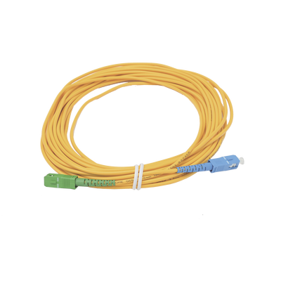 Imagen de Jumper de Fibra Óptica Simplex, Monomodo, con Conectores SC/UPC-SC/APC, de 10 Metros
