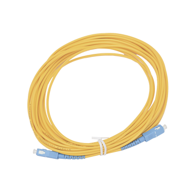 Imagen de Jumper de Fibra Óptica Simplex, Monomodo, con Conectores SC/UPC-SC/UPC, de 10 Metros