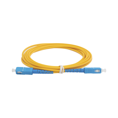 Imagen de Jumper de Fibra Óptica Monomodo SC/UPC-SC/UPC Simplex de 3 metros, 3mm