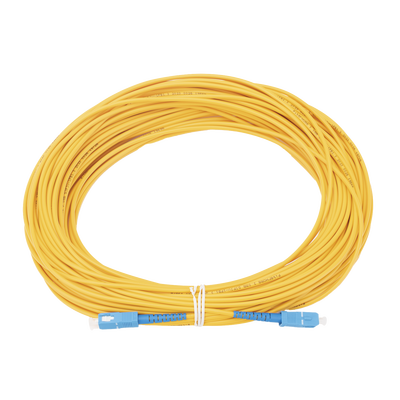Imagen de Jumper de Fibra Óptica Monomodo SC/UPC-SC/UPC Simplex de 30 metros,  3mm